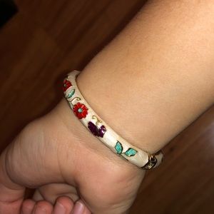 floral patterned bracelet